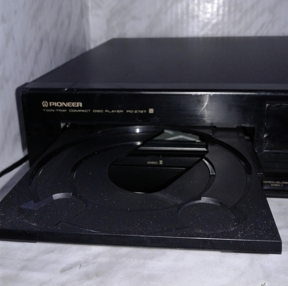 Pioneer Vintage PD-Z72T Twin-Tray CD Player '80s Japan tested working - Picture 3 of 5